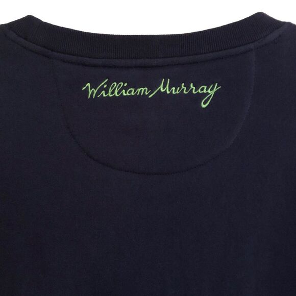 William Murray Golf Sweatshirt Mens Sz L Cotton Crewneck Pullover NEW with FLAW - Picture 10 of 16